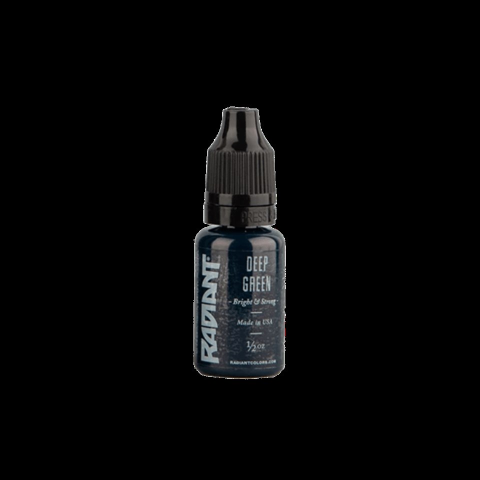 Deep Green - Radiant Tattoo Dövme Boyası - 0,5oz/15ml