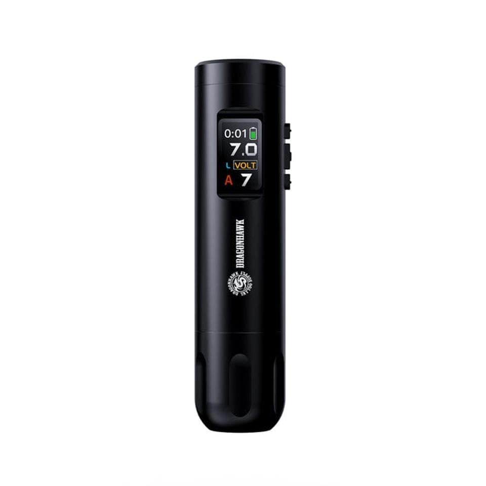 Dragonhawk Kablosuz Dövme Makinesi  3.5MM  Akıllı Ekranlı |X7