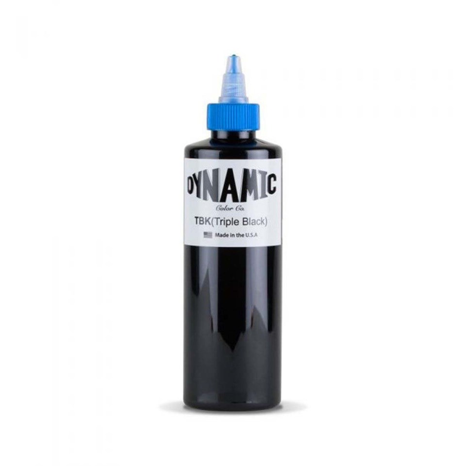 Dynamic Triple Black - Siyah Tattoo Dövme Boyası - 8 oz/240ml