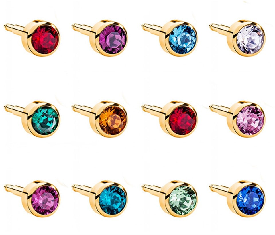 Gold Assorted Kulak Delme Küpesi