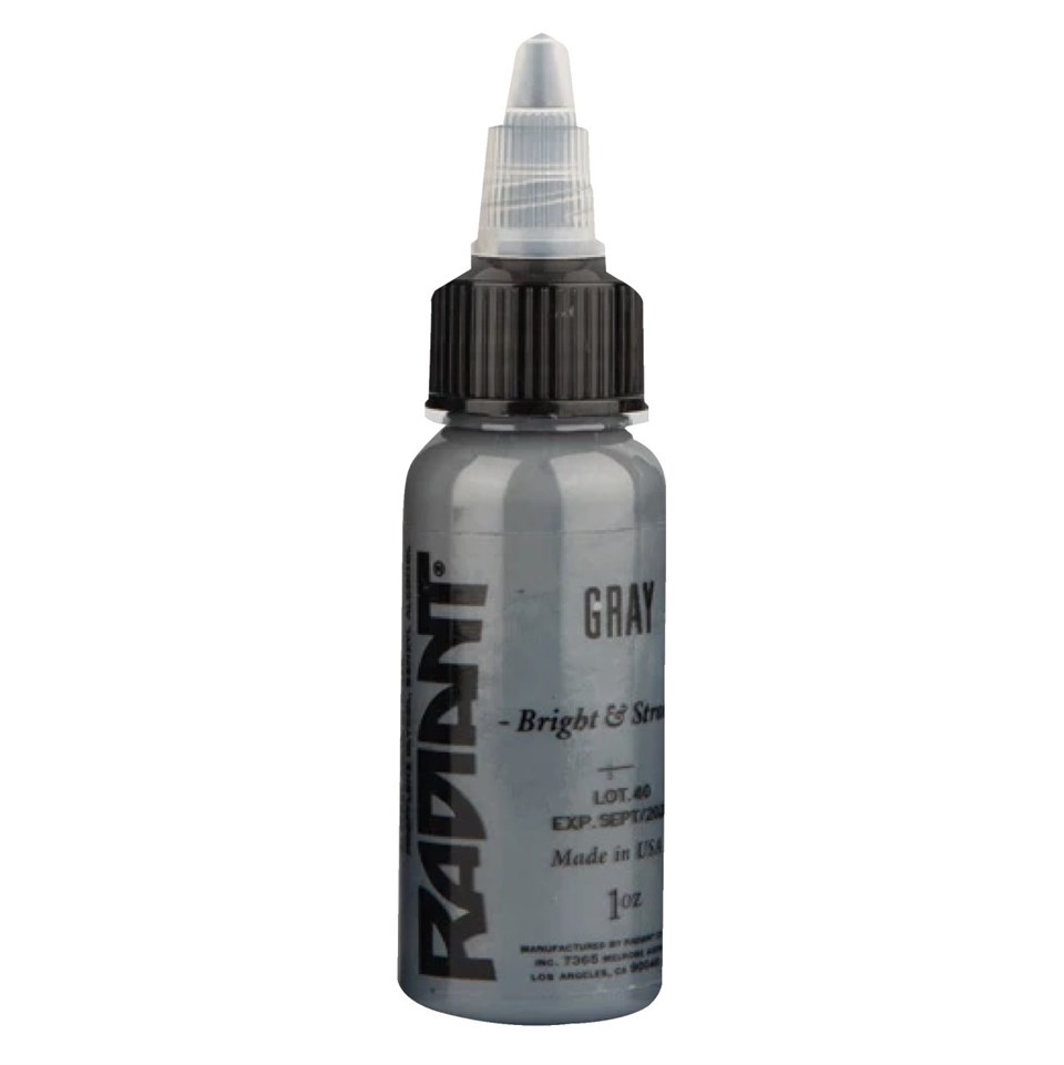 Gray - Radiant Tattoo Dövme Boyası - 1oz/30ml