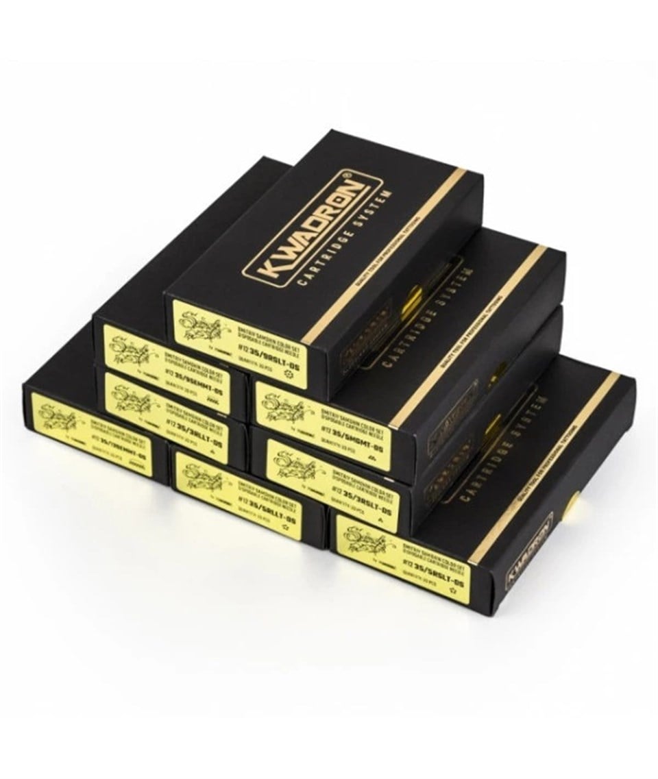 Kwadron 1021 SEMLT Soft Edge Magnum Long Taper - Kartuş Dövme İğnesi