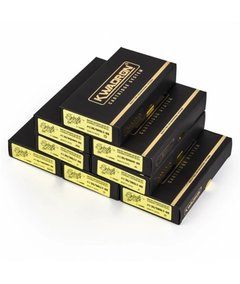 Kwadron 1023 SEMLT Soft Edge Magnum Long Taper - Kartuş Dövme İğnesi
