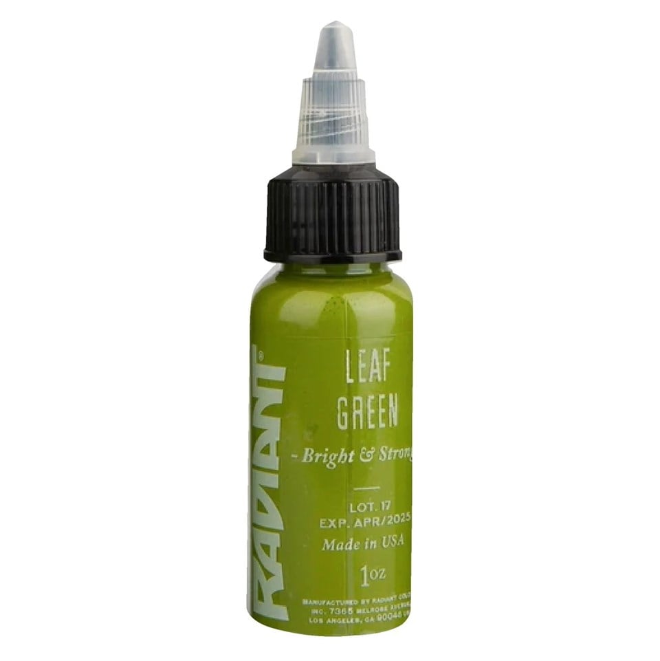 Leaf Green - Radiant Tattoo Dövme Boyası - 1oz/30ml