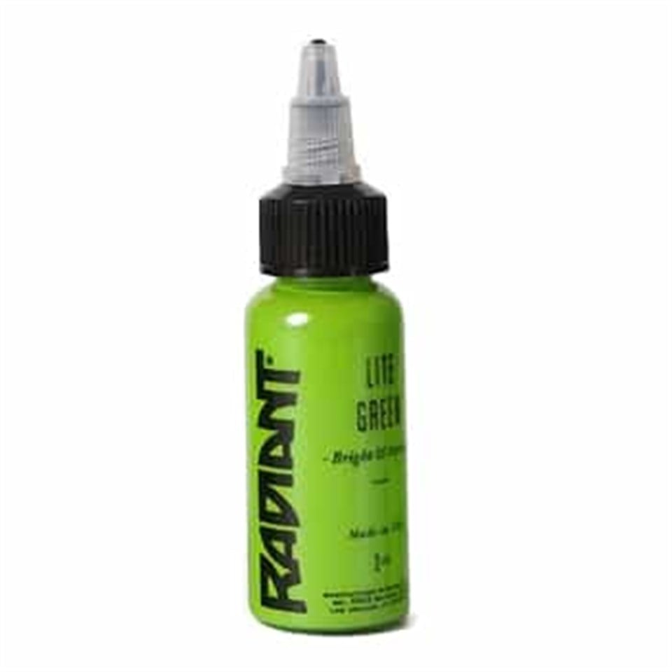 Lite Green - Radiant Tattoo Dövme Boyası - 1oz/30ml