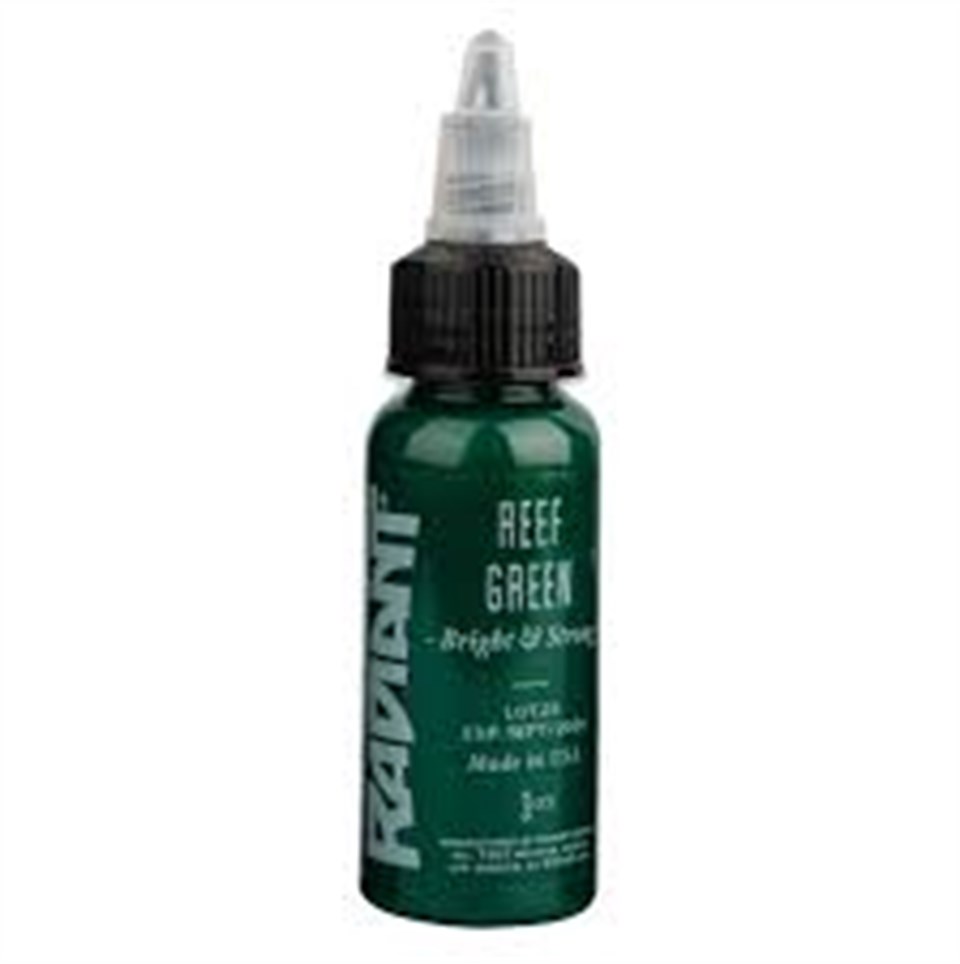 Reef Green - Radiant Tattoo Dövme Boyası - 1oz/30ml