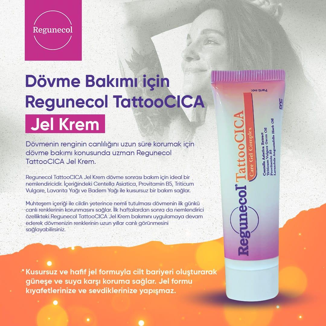 Regunecol® TattooCICA Dövme Bakım 50 ml Jel Kremi 50 Adet