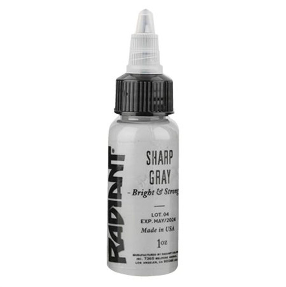 Sharp Gray – Radiant Tattoo Dövme Boyası – 1oz/30ml