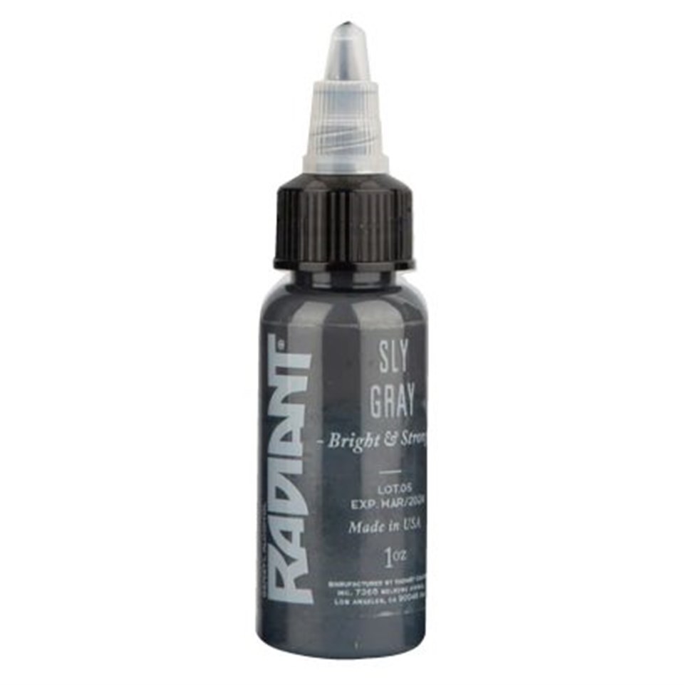 Sly Gray – Radiant Tattoo Dövme Boyası – 1oz/30ml