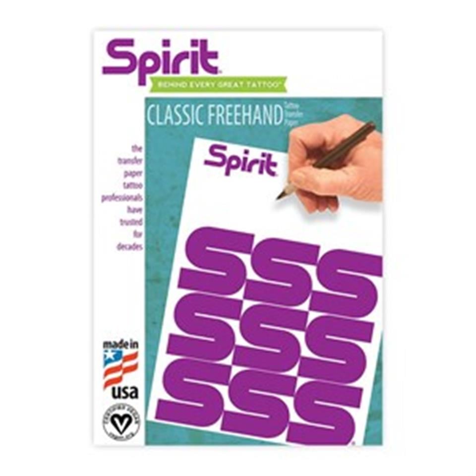 Spirit Classic Freehand Transfer Kağıdı (El Çizimi) - 8,5x11 (10 ADET)