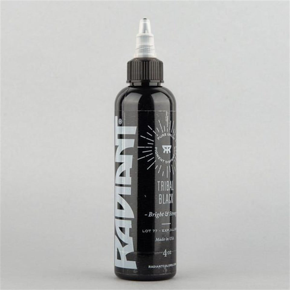 Tribal Black - Radiant Tattoo Dövme Boyası - 4oz/120ml