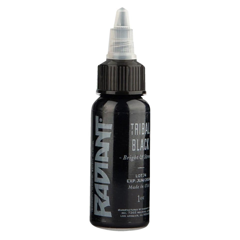 Tribal Black - Radiant Tattoo Dövme Boyası - 1oz/30ml
