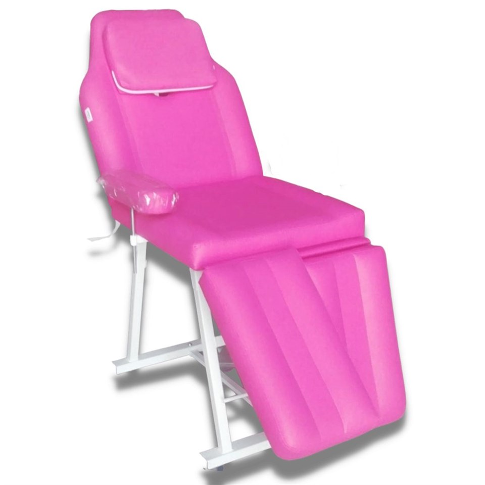 Üç Kırmalı Kollu Tattoo ve Cilt Bakım Sedye