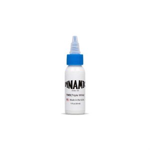 Dynamic Triple White - Beyaz Tattoo Dövme Boyası - 1oz/30ml