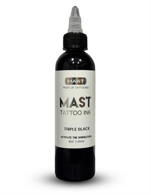Mast Triple Black Dövme Boyası 4OZ 120ml