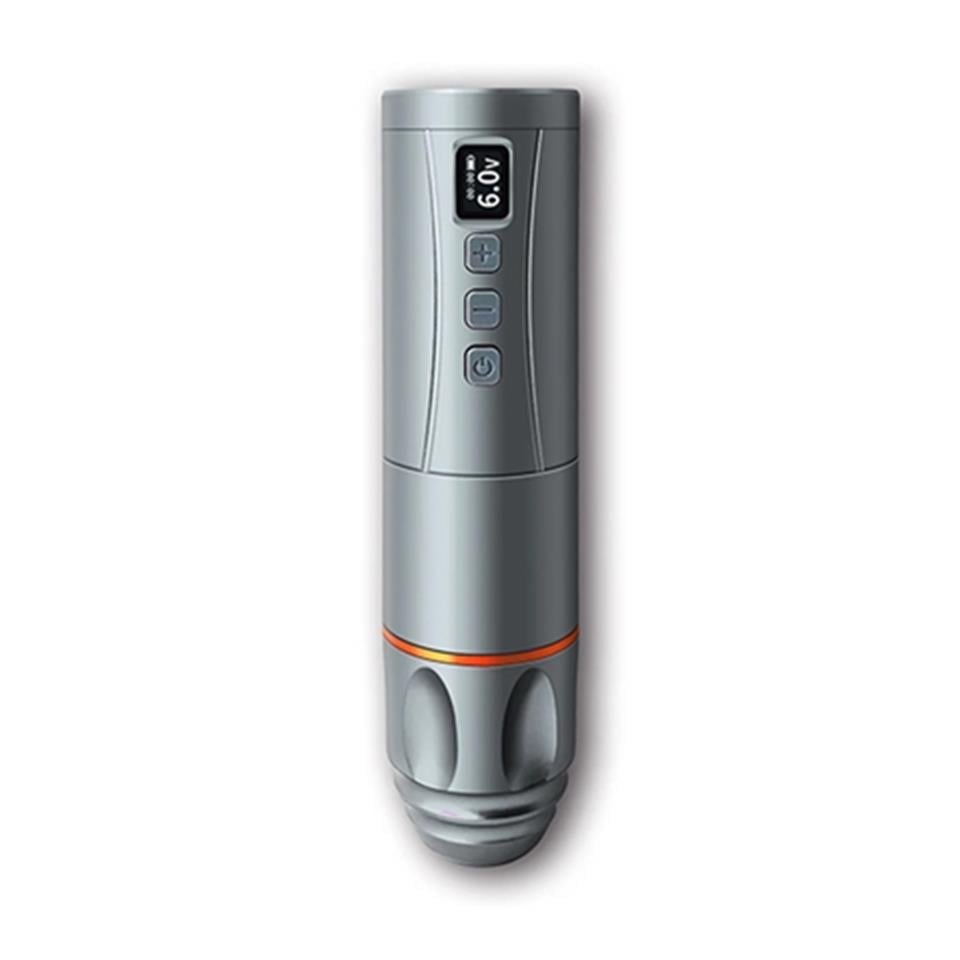 BRONC WIRELESS TATTOO PEN V7 4.0 Stroke Silver