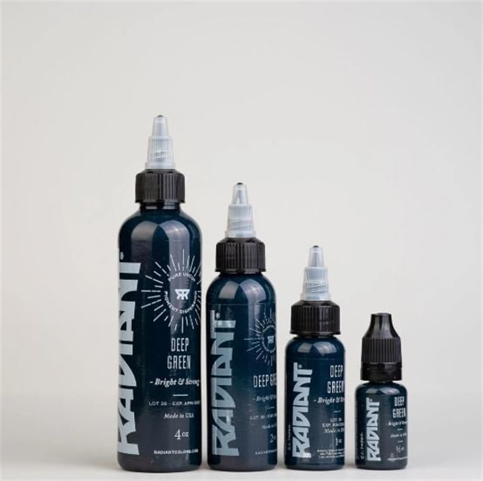 Deep Green - Radiant Tattoo Dövme Boyası - 1oz/30ml
