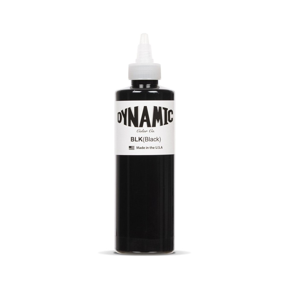 Dynamic Black - Siyah Tattoo Dövme Boyası - 8 oz/240ml