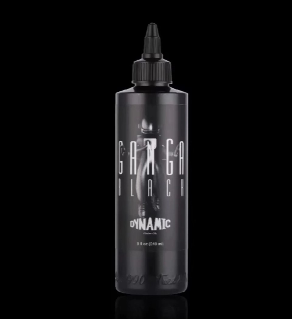 Dynamic Ganga Black - Siyah Tattoo Dövme Boyası - 8 oz/240ml