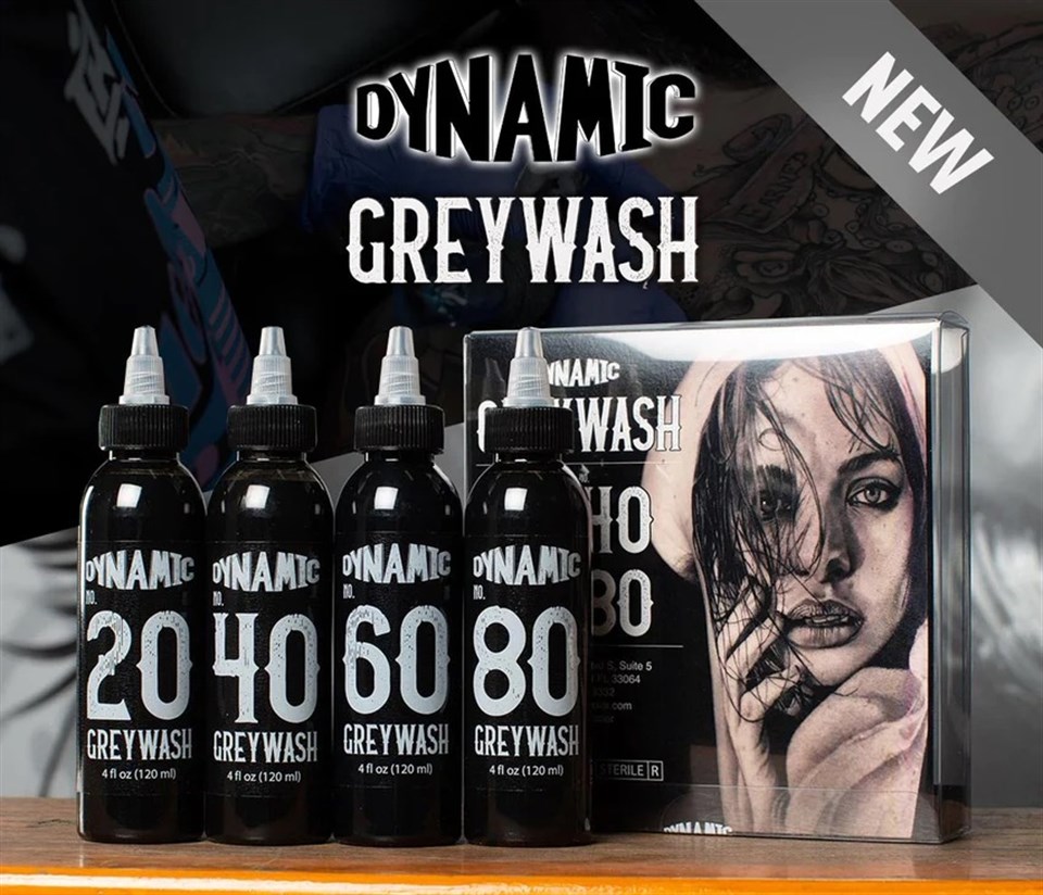 Dynamic Greywash Set 4oz/120ml