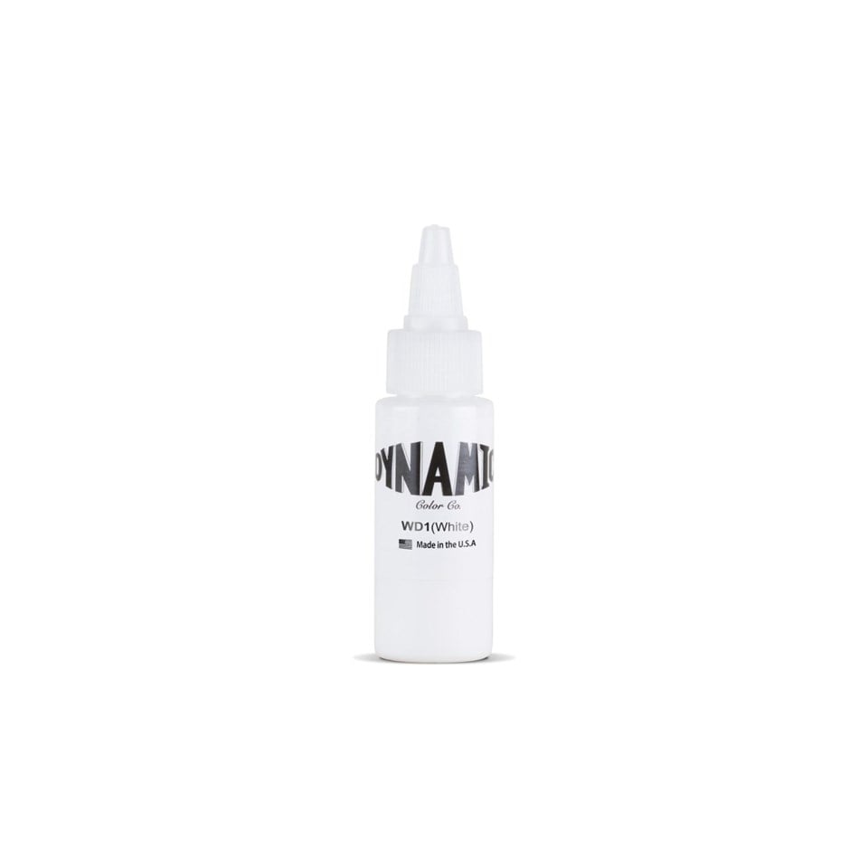 Dynamic White - Beyaz Tattoo Dövme Boyası - 1oz/30ml