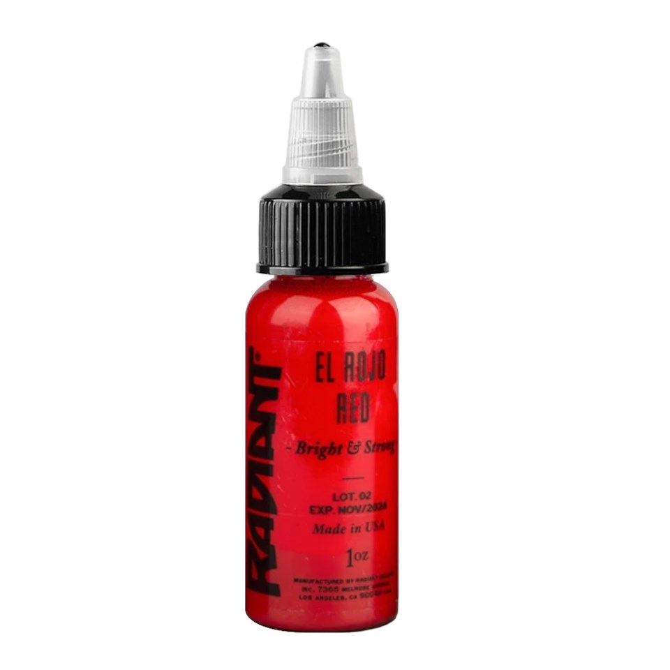 El Rojo Red - Radiant Tattoo Dövme Boyası - 1oz/30ml