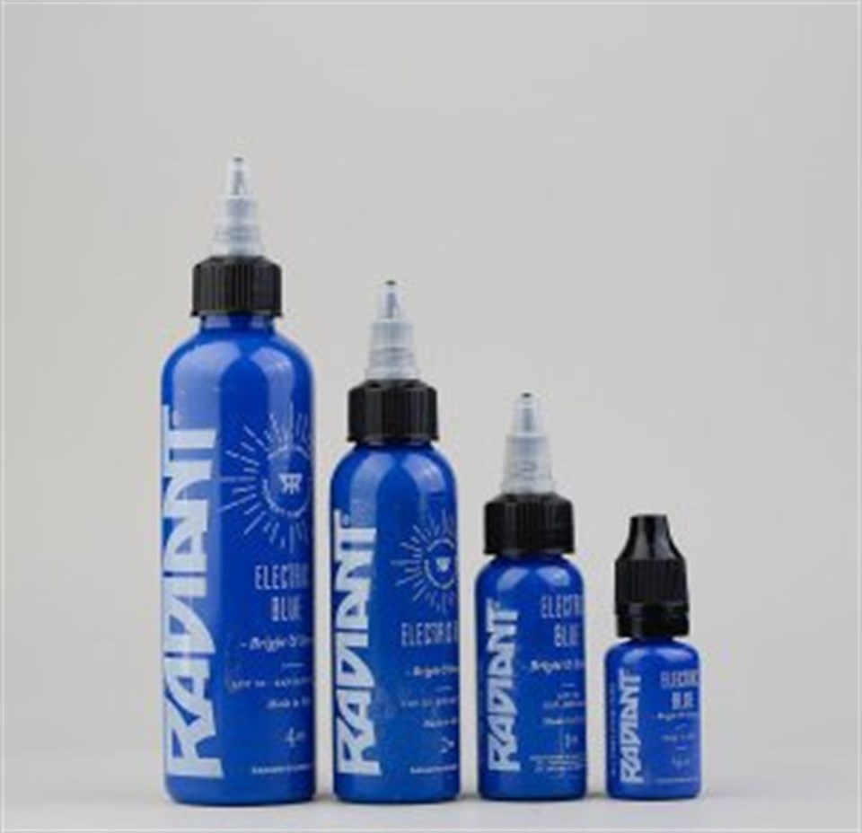 Electric Blue - Radiant Tattoo Dövme Boyası - 1oz/30ml