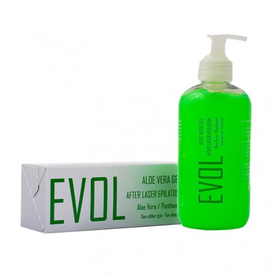 EVOL LAZER EPİLASYON SONRASI ALOE VERA JEL (AFTER LASER EPILATION GEL ) 250 ML