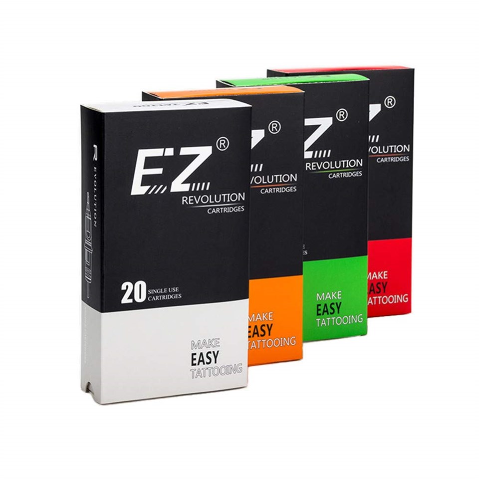 Ez Revolution 1017 M1C Kartuş Dövme İğnesi - Curved Magnum