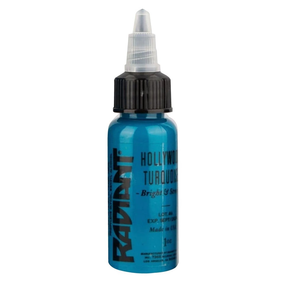 Hollywood Turquoise - Radiant Tattoo Dövme Boyası - 1oz/30ml