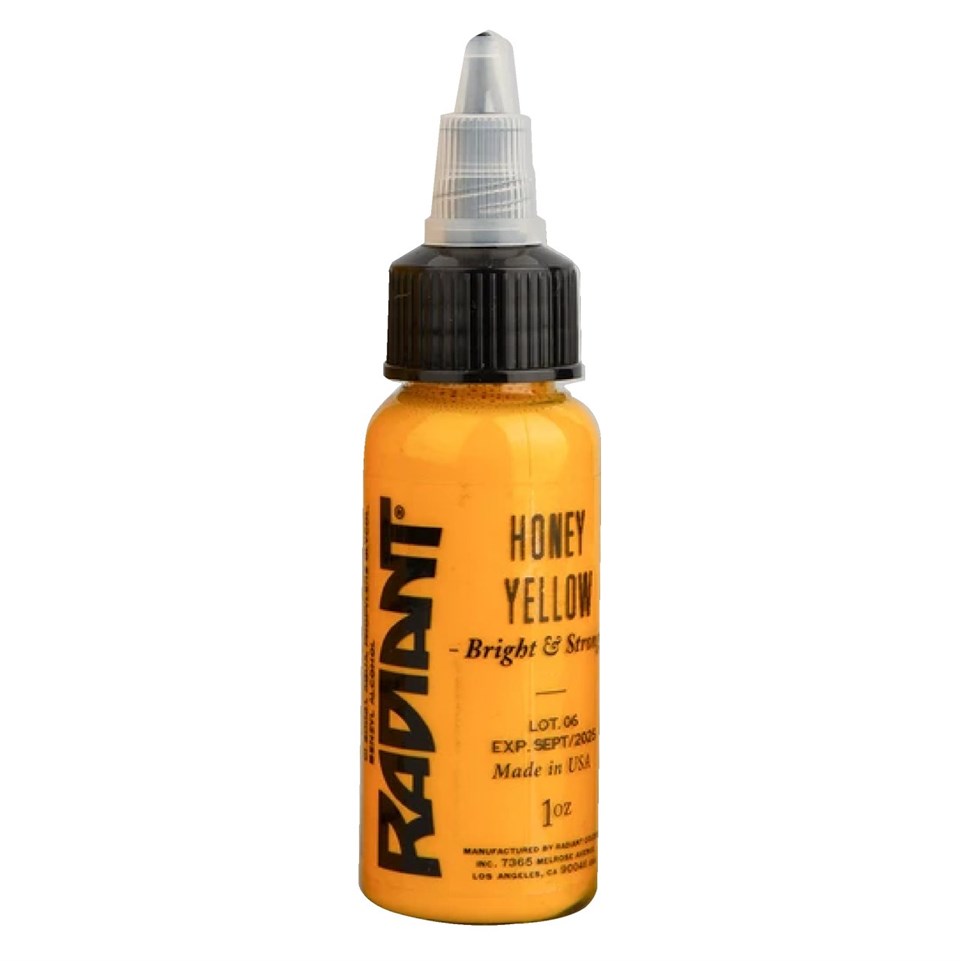 Honey Yellow - Radiant Tattoo Dövme Boyası - 1oz/30ml