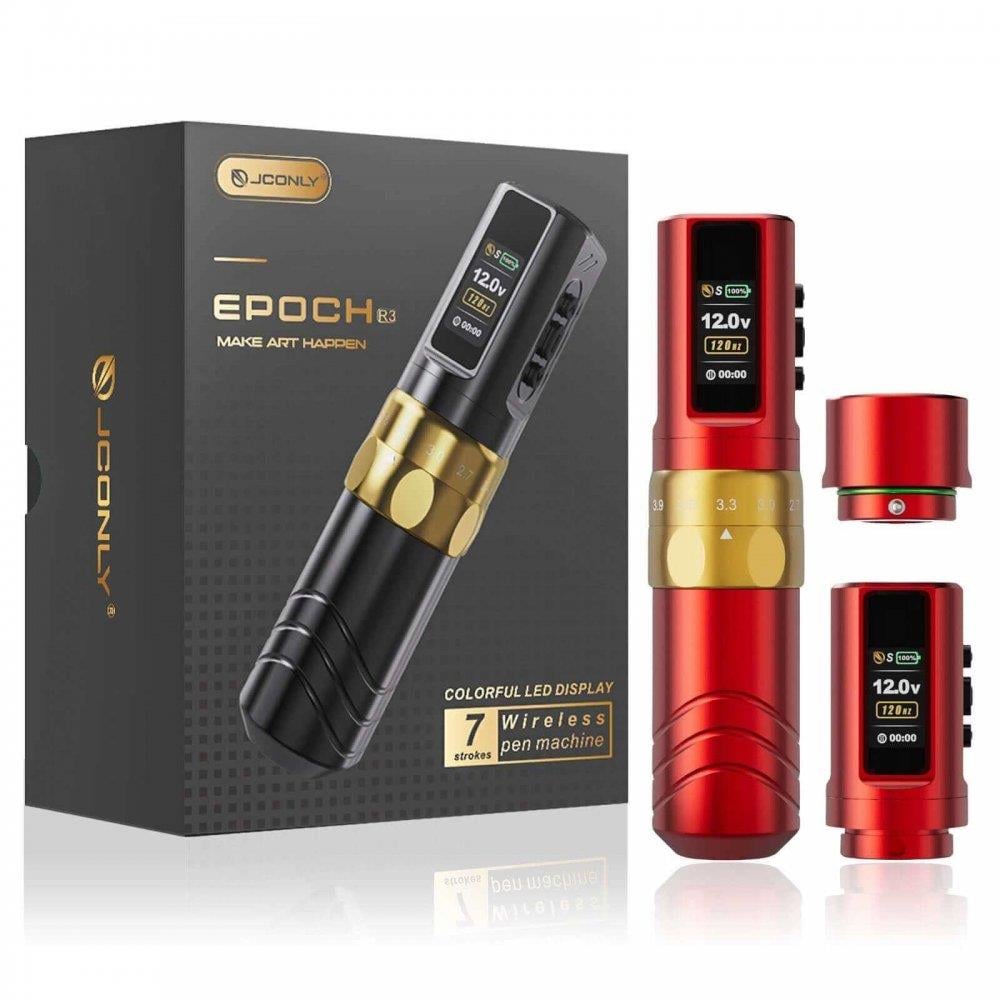 Jconly Epoch Wıreless Pen Dövme Makinesi Kırmızı