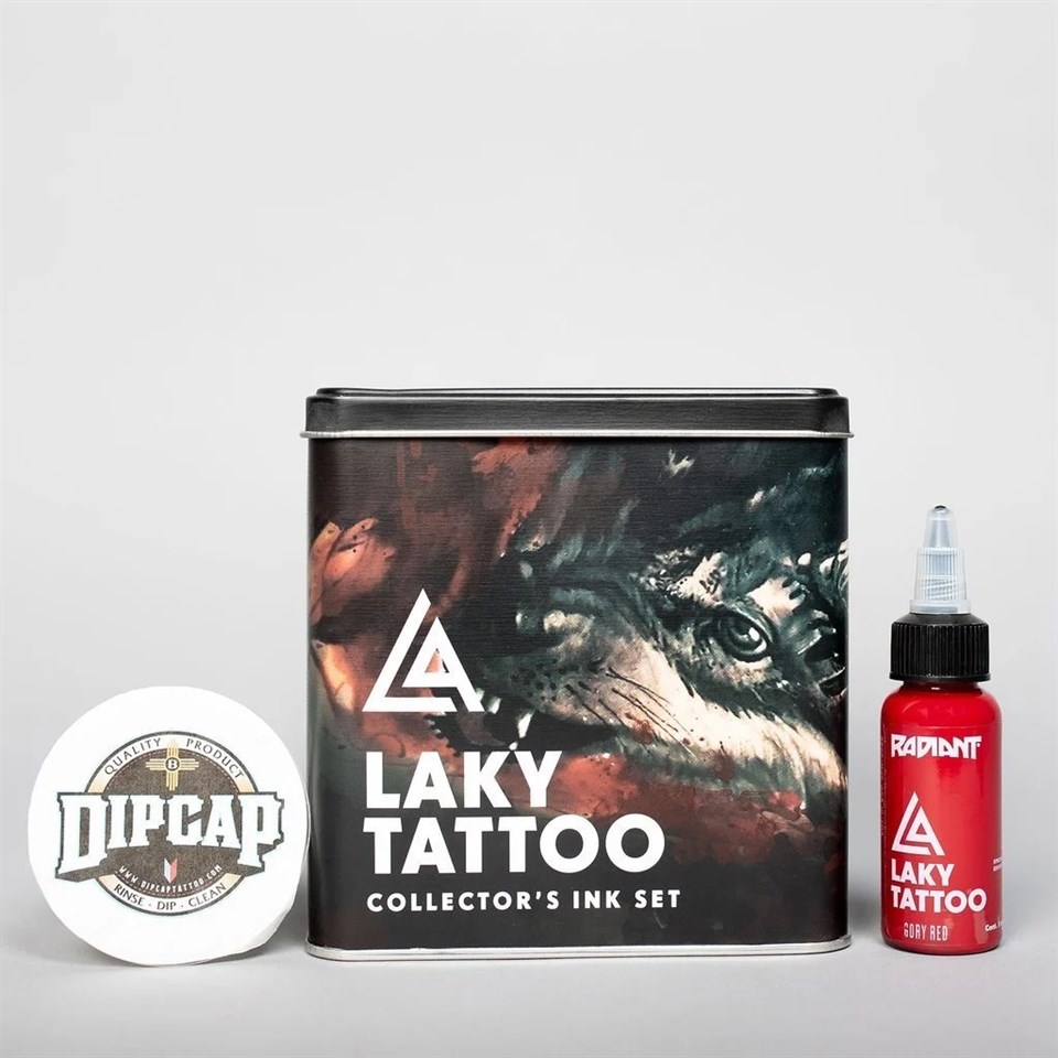 Laky Set 9'lu - Radiant Tattoo Dövme Boyası Seti - 1oz/30ml
