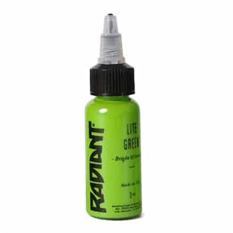 Lite Green - Radiant Tattoo Dövme Boyası - 1oz/30ml