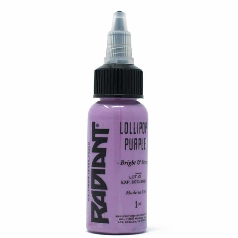 Lollipop Purple - Radiant Tattoo Dövme Boyası - 1oz/30ml