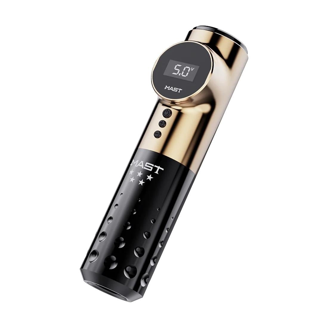 Mast Archer 5 Yıldız Serisi Pro Kablosuz Dövme Makinesi Gold 3.5 Stroke