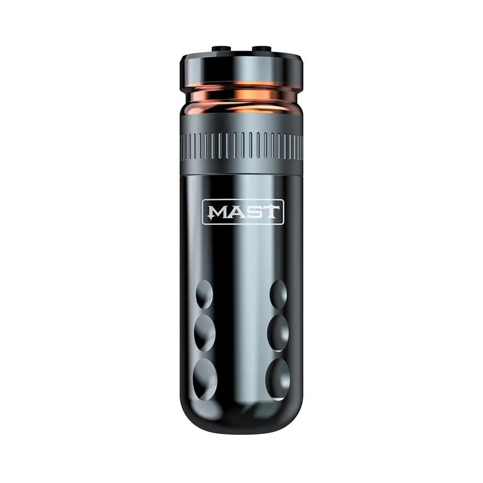 Mast Racer Wireless Tattoo Pen Machine Rose Shortest Machine with 4.0MM Strokes Two Replaceable Batteries