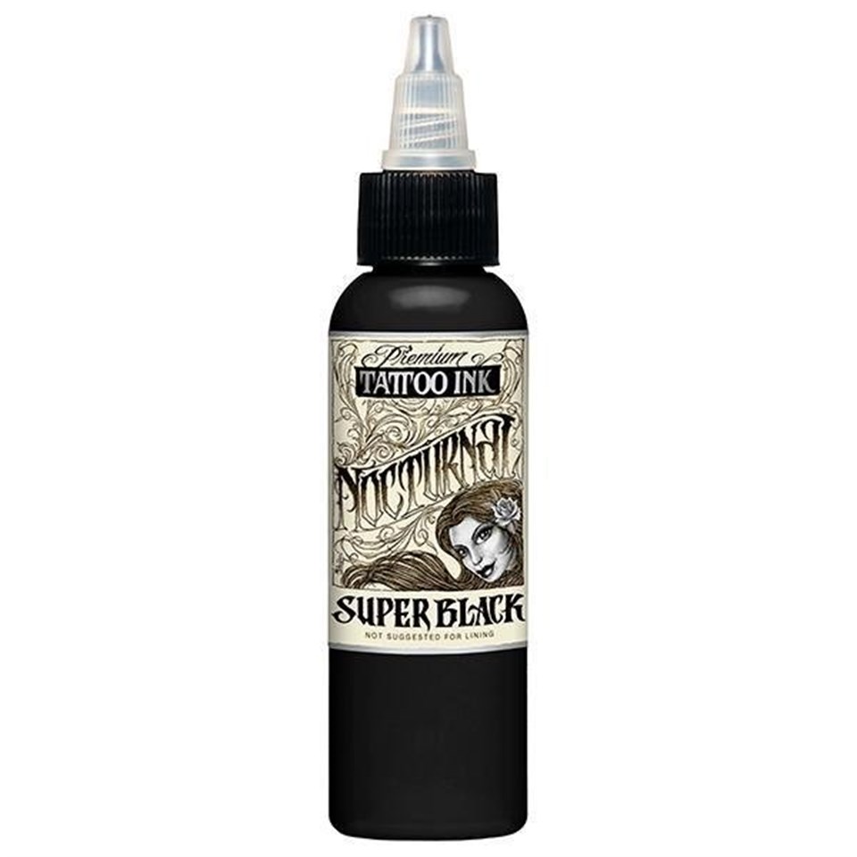 Nocturnal Super Black - Eternal Ink Dövme Boyası - 1oz/30ml