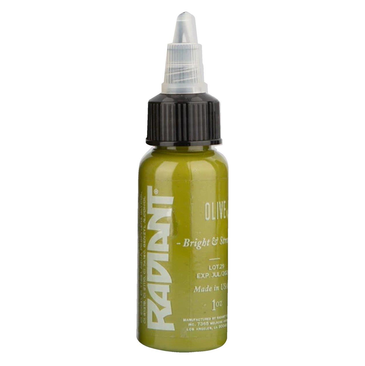 Olive - Radiant Tattoo Dövme Boyası - 1oz/30ml