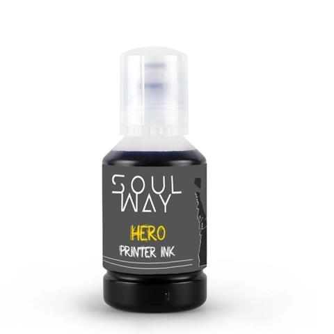 Soulway Hero Stencil Printer Ink 4.73 Oz Tanklı Yazıcı Mürekkebi