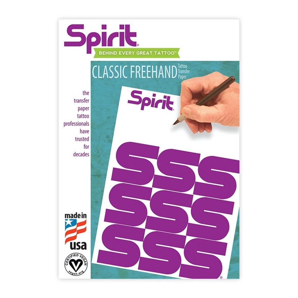 Spirit Classic Freehand Transfer Kağıdı (El Çizimi) - 8,5x11 (KUTU 100 ADET)