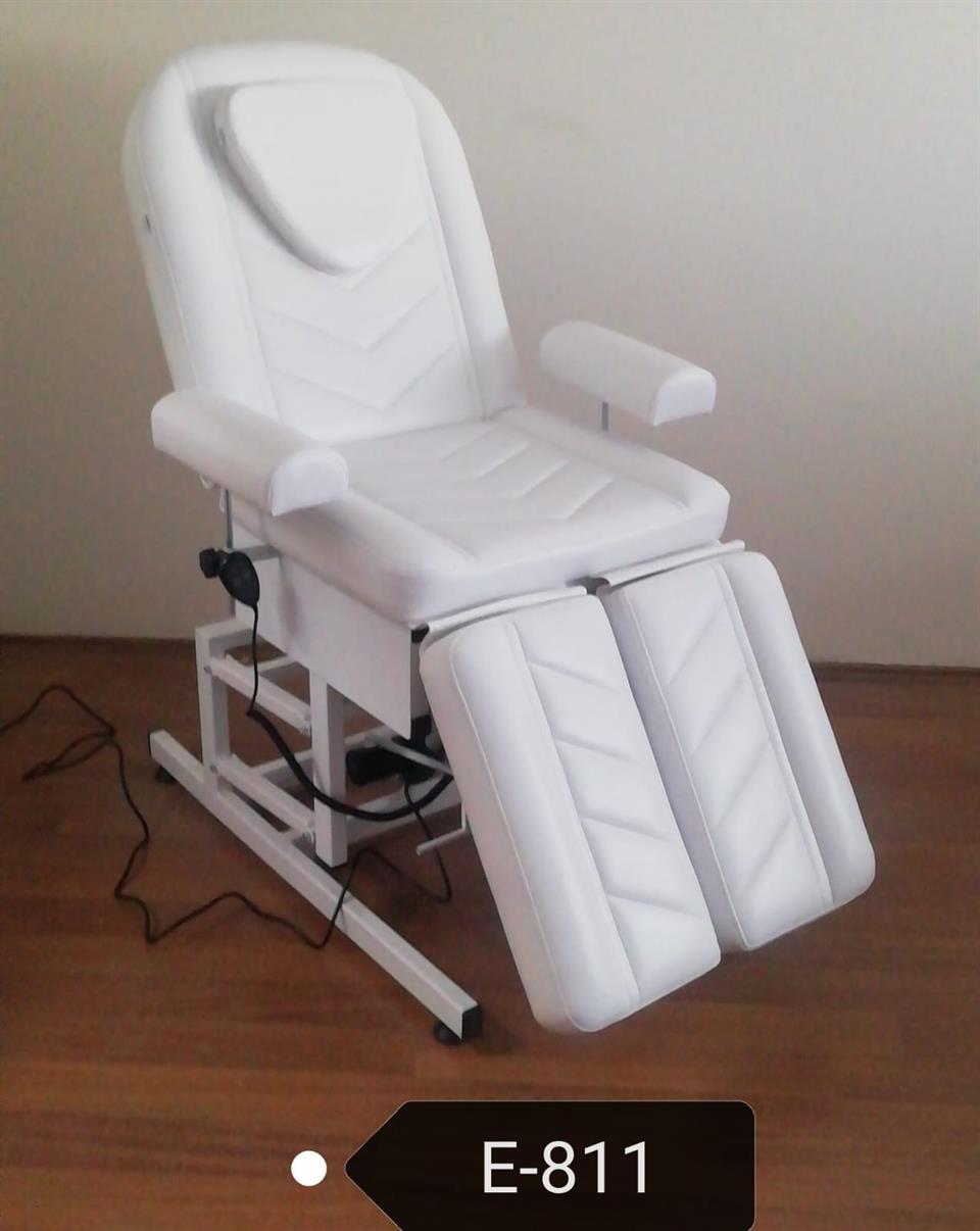Tek Motorlu Çift Ayaklı Tattoo Cilt Bakım Sedye
