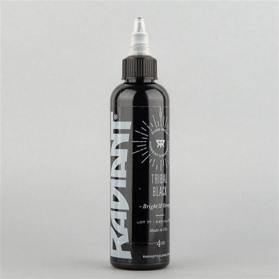 Tribal Black - Radiant Tattoo Dövme Boyası - 4oz/120ml