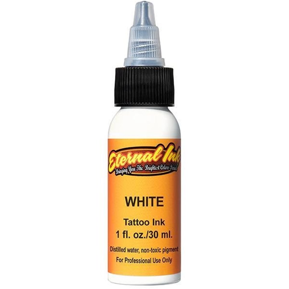 White - Eternal Ink Dövme Boyası - 1oz/30ml