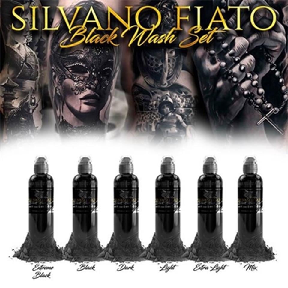 World Famous Silvano Fiato Blackwash Set 1 oz - 30 ml