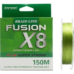 Fusion 150m X8 Green İp Misina 0.13 MM