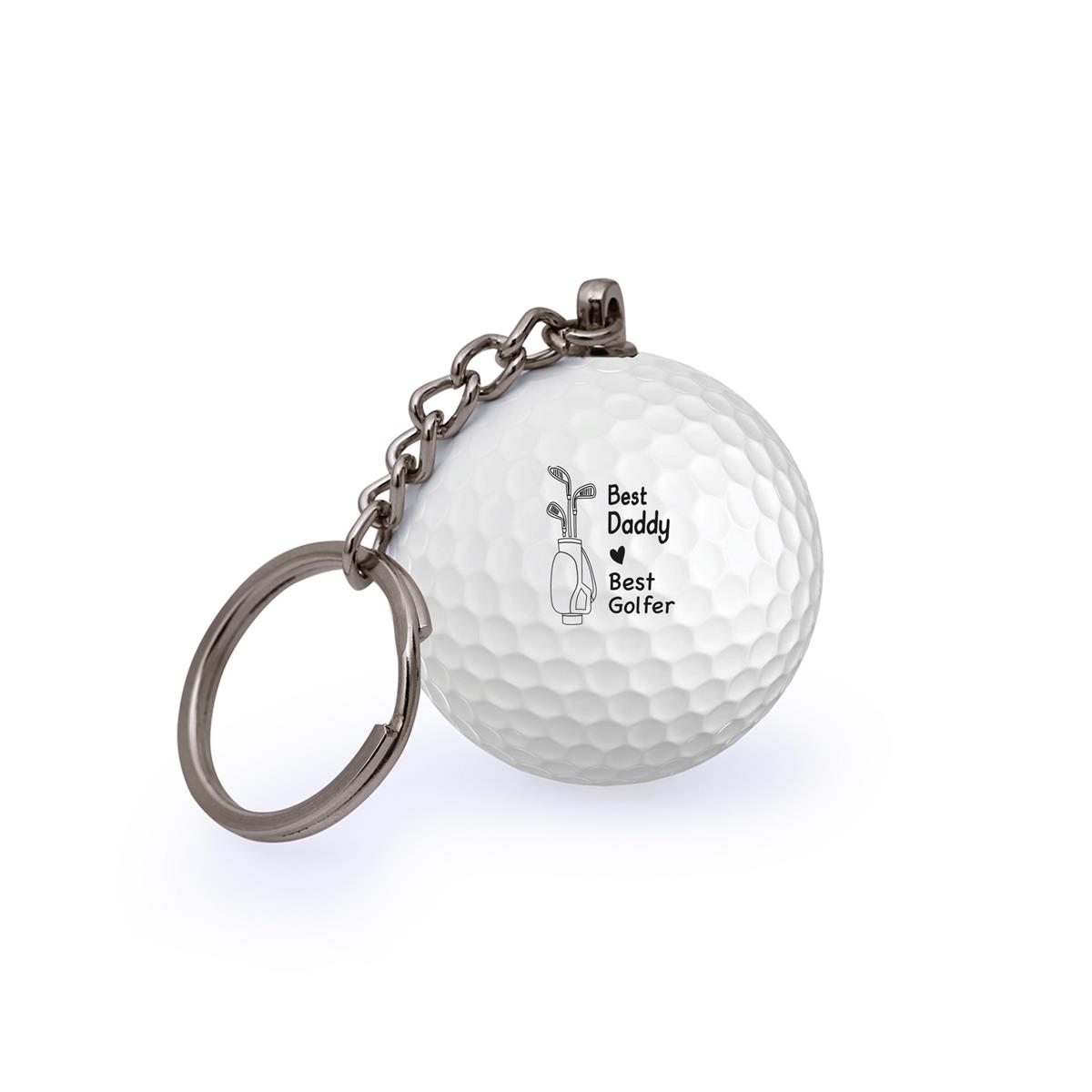 Zekupp Golf Topu El Yapımı Hediyelik Anahtarlık Best