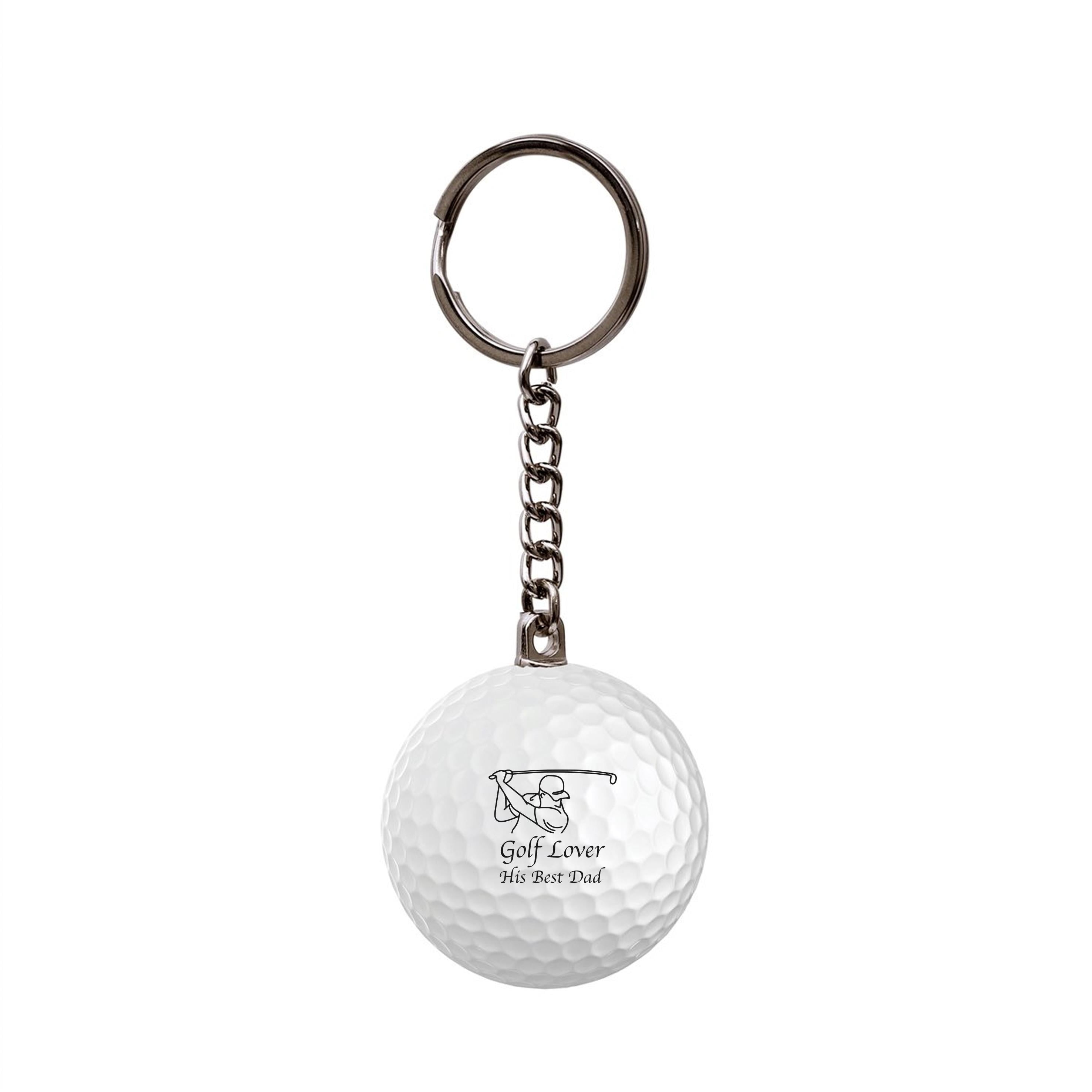 Zekupp Golf Topu El Yapımı Hediyelik Anahtarlık Lover
