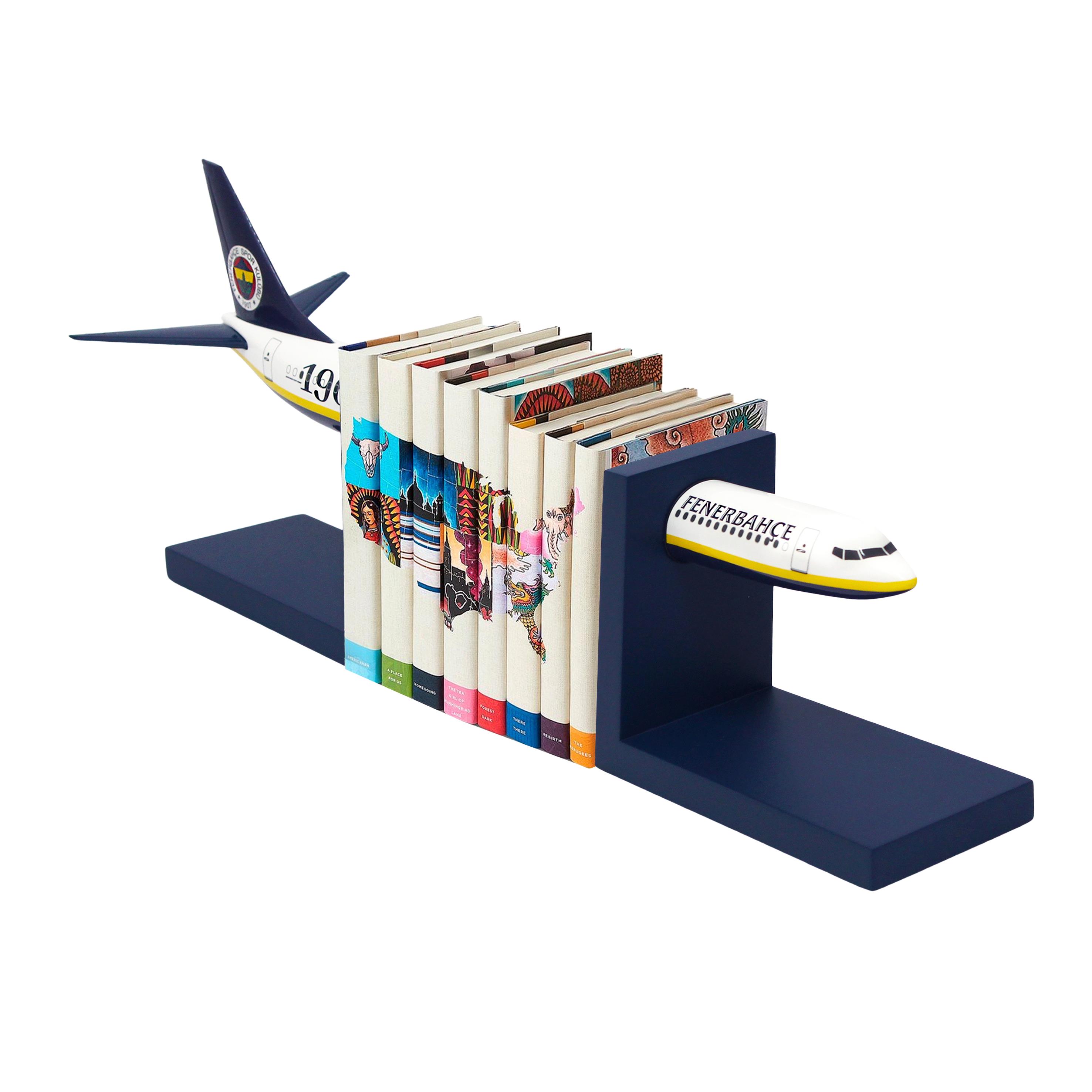 Zekupp Boeing 737-800 1/100 Ölçek Fenerbahçe Lisanslı Kitap Desteği