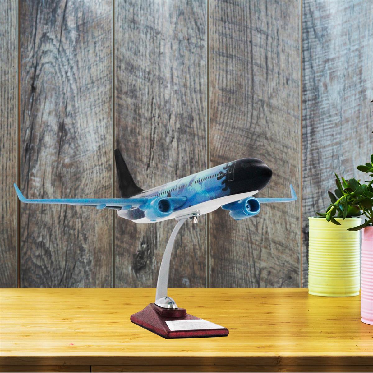 Zekupp Boeing 737-800 1/100 Ölçek Okyanus Temalı Maket Uçak